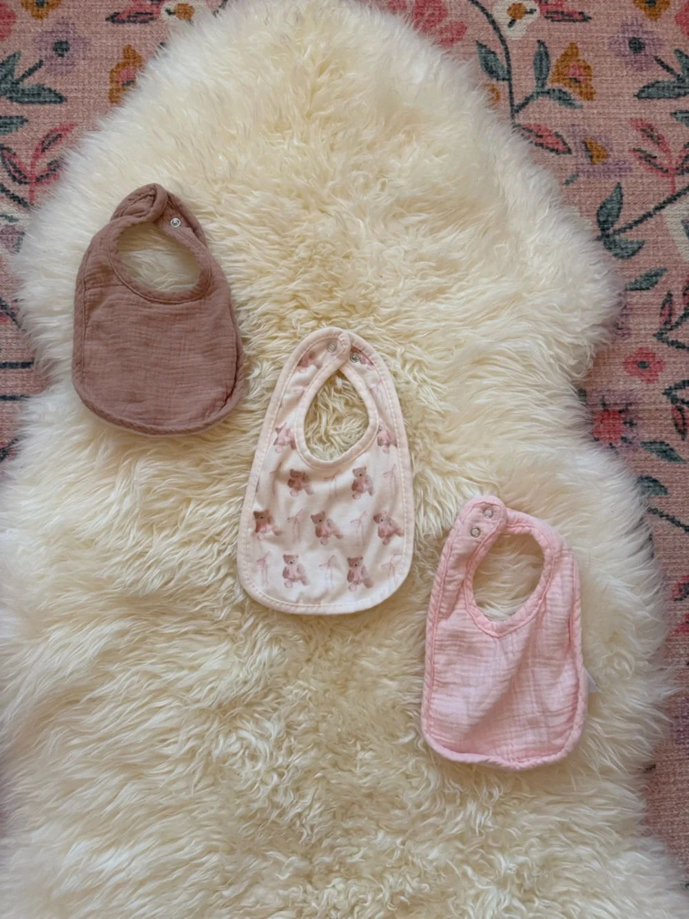 Bundle of 13 Baby Girl Bibs
